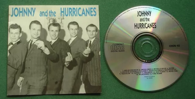 Johnny & The Hurricanes Self Titled inc Red River Rock / High Voltage + CD