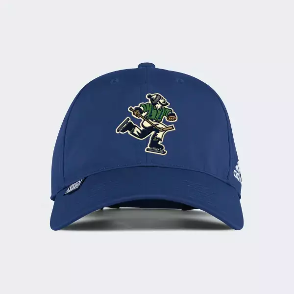 Men Vancouver Canucks adidas Blue Reverse Retro 2.0 Unstructured Adjustable Hat