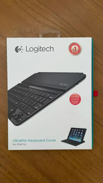 Logitech Wireless Bluetooth Ultrathin Keyboard Cover i5 for iPad Air Black