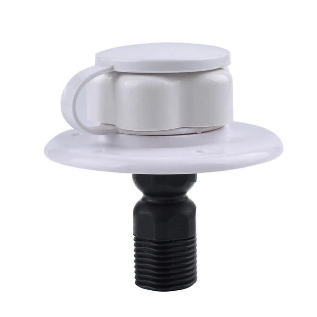 Stablized Inlet UV STABILIZED RV City Water Inlet with Check Valve for Hassle Free Use ...
