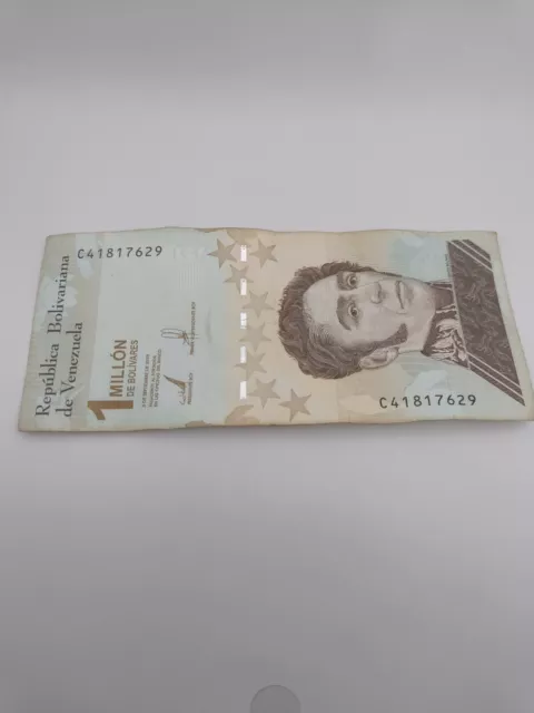 VENEZUELA One 1 Million Bolivar Banknote GEBRAUCHT 2020 - 1x Note - UK VERKÄUFER 2