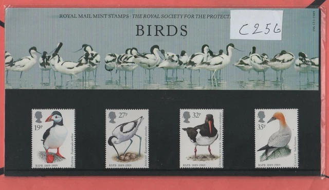 GB Presentation Pack Birds   Pack No 196,. 17/1/1989