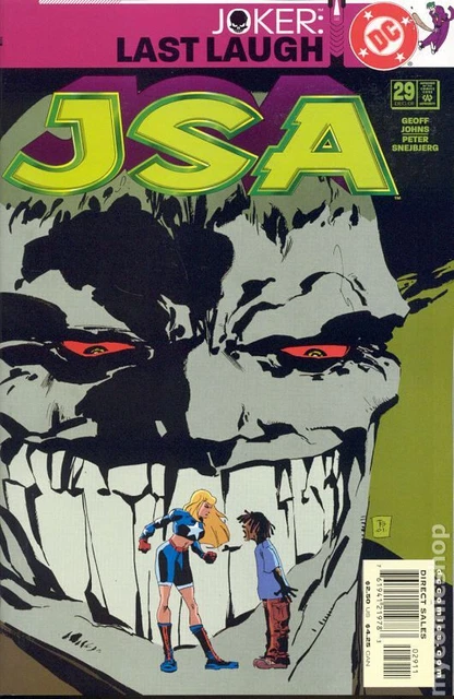 JSA #29 VG 2001 Stock Image Low Grade