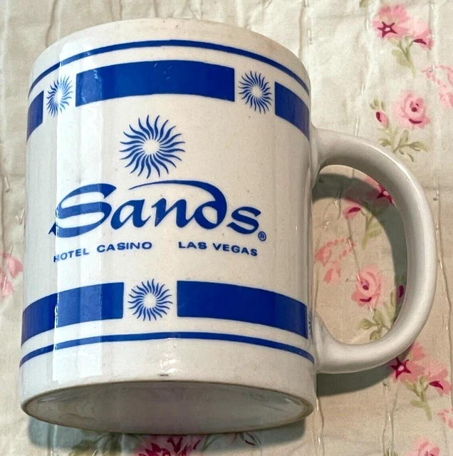 VINTAGE SANDS HOTEL Casino Las Vegas Coffee Mug Cup 10.25 PicClick