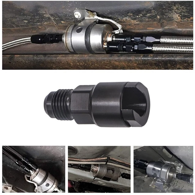 Presa di separazione rapida da 6 a 3/8 adattatore EFI raccordo alluminio AN6 spina FlD2