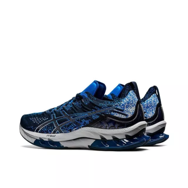ASICS Running Shoes GEL-KINSEI BLAST Electric Blue 1011B203-403 Men's Sneaker