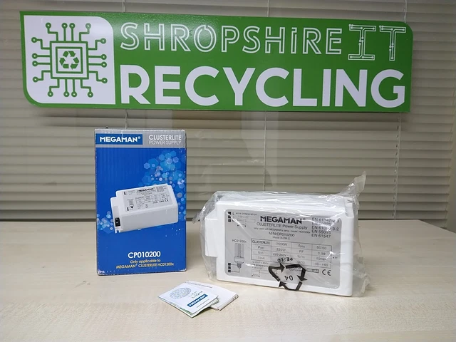 Megaman Clusterlite 200w Beleuchtung Vorschaltgerät kompakte Leuchtstofflampe cp010200 NEU
