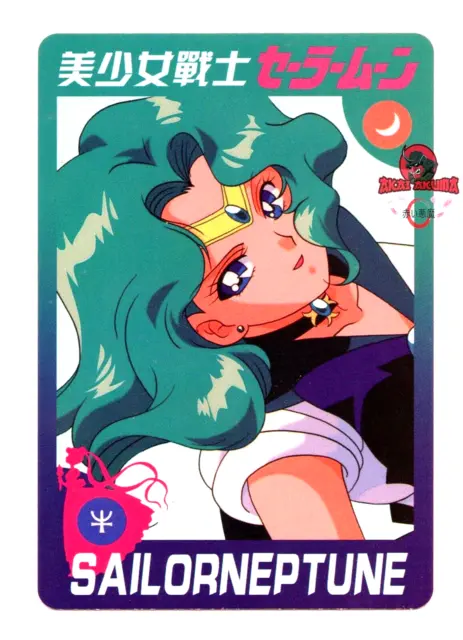 Carte Sailor Moon Card Sailor Neptune Waifu Carddass Prism Holo Manga Girl 20