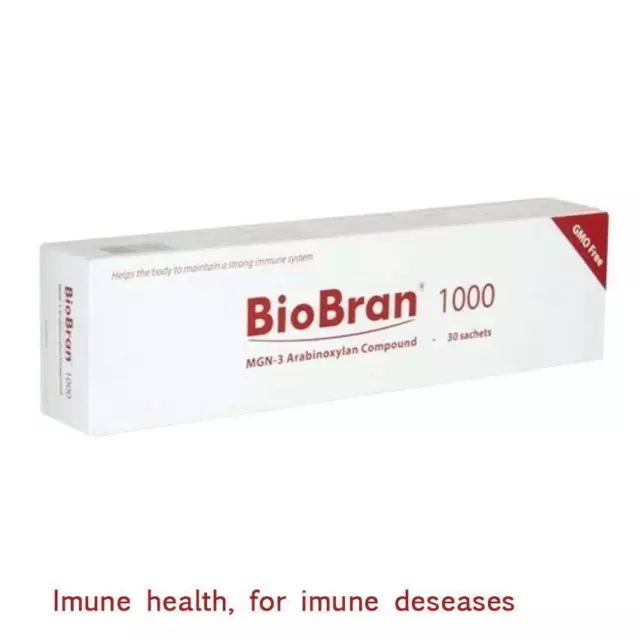 BioBran MGN-3 - Extremely Effective Immune System Booster (1000 mg, 30 sachets)