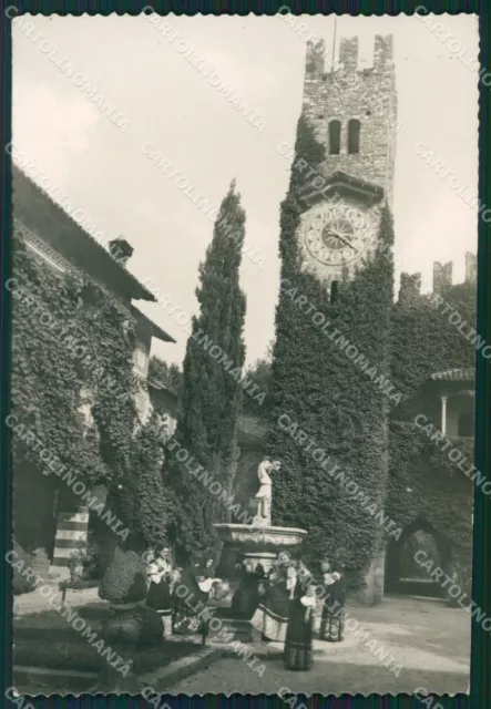 Piacenza Vigolzone Grazzano Visconti Costumi Foto FG cartolina ZK4471