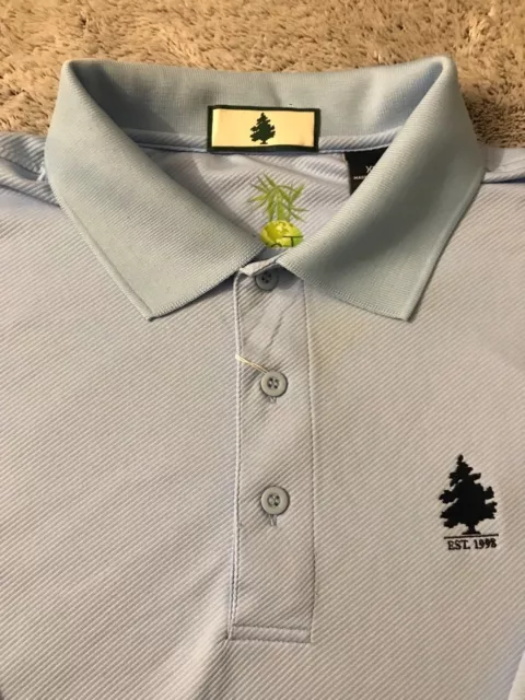 Eco Tec Men's Blue S/S Golf Club Polo *Wedgewood Pines EST. 1998* Logo Size XXL 2