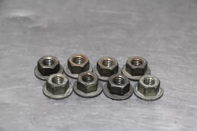 07-08 Kawasaki Ninja ZX6R ZX-6R Exhaust Header Nuts Bolts