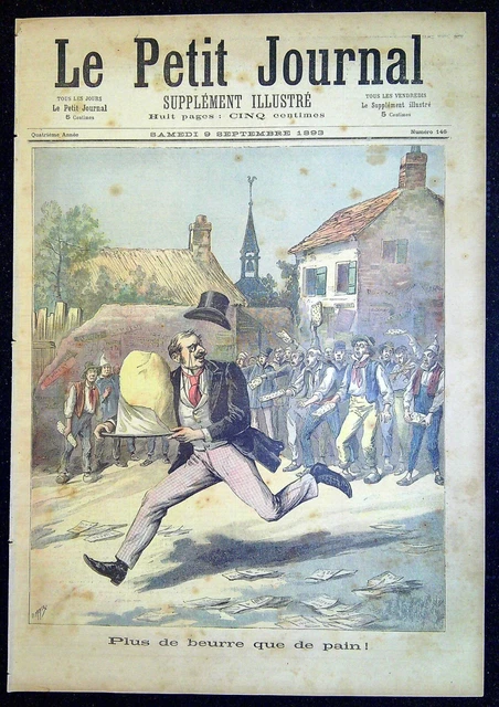 Le Petit Journal N°113 De 1893 - Me Renée RICHARD / Eugène Turpin - France
