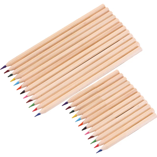 24 PIEZAS lápices de graffiti para niños pinturas de madera lápices de colores lápices estudiantes