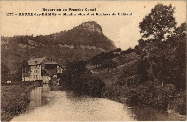 CPA BALUME-les-LADIES Moulin Sicard et Rochers du Chatard (1116193)