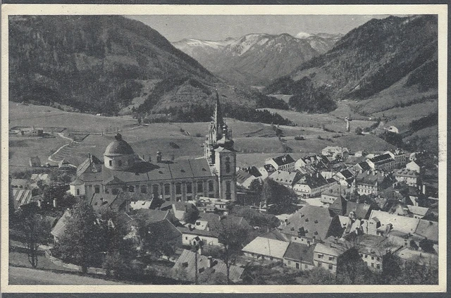 AK - Mariazell mit Hochschwab 2278m (Stmk)