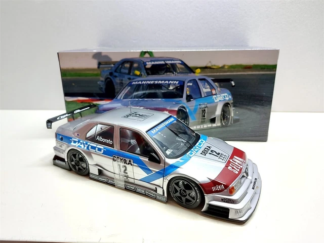 Miniature Werk83 Alfa Romeo 155 DAYCO #26 FISICHELLA – DTM/ITC 1995 – Échelle 1:18 – Neuve