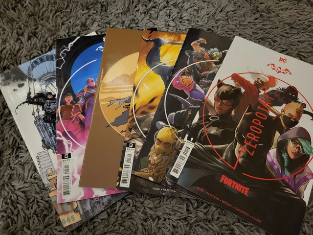 Zero Point Code Location Comic FORTNITE X BATMAN Zero Point Comics #1-6 DC Comics - Codes Used £8.00 ...