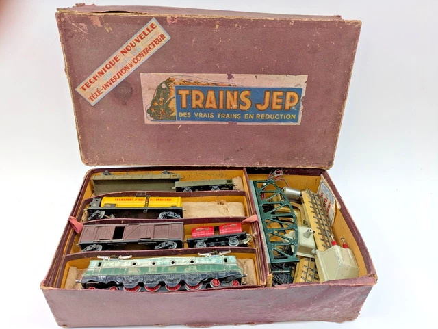 Coffret Train électrique LIMA HO – Paris-Nice 3000, BB 9210, Wagons, Rails, Vintage