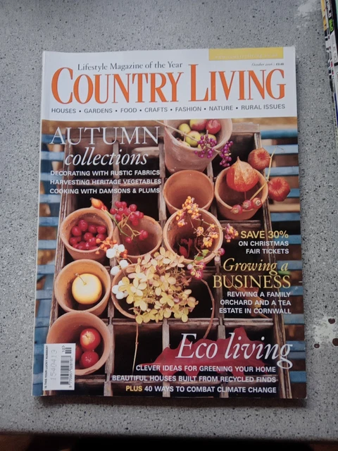 COUNTRY LIVING MAGAZINE £5.50 PicClick UK