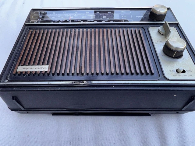 Poste Radio Transistor Peerless 1767 Solid State - 17 Transistors - Multibande - Fonctionne