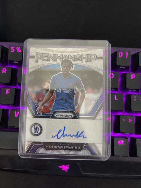 2023-24 Panini Prizm EPL Penmanship Kyle Walker Auto Manchester