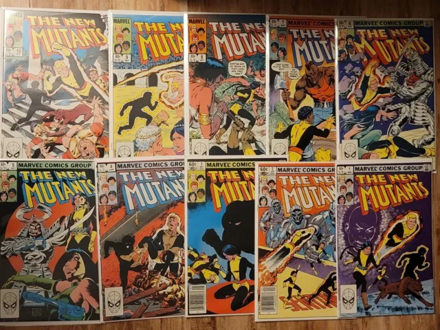 Marvel The New Mutants Comic Lot Run Issues 1-90 Liefeld McFarlane Legion Magik