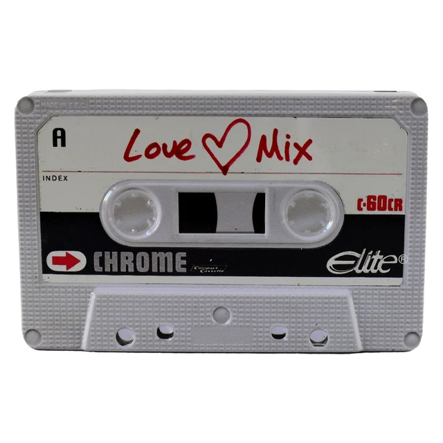 Blechbox Schatulle Dose Kassette Mixtape Blechdose 04 Love Mix