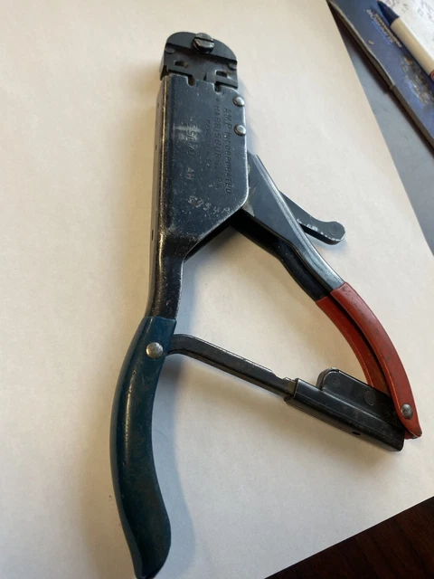 AMP / TYCO 59170 Controlled ratchet cycle hand crimp tool 22-14 awg ...