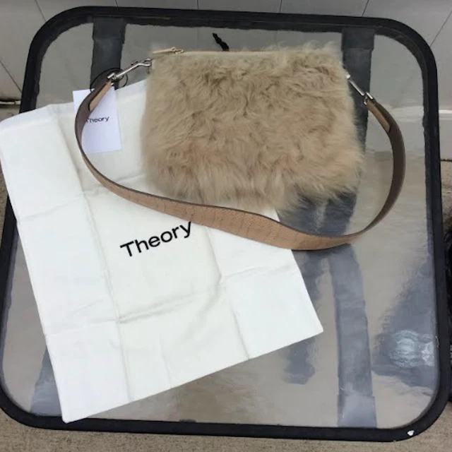 NWT Theory Fur Transformer Bag with Guitar Strap