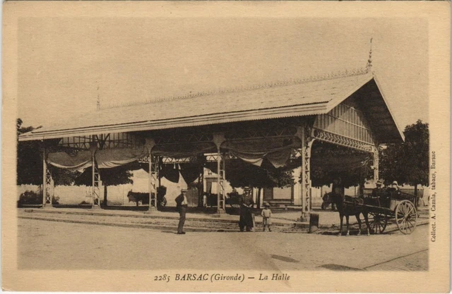CPA BARSAC - La Halle (140036)
