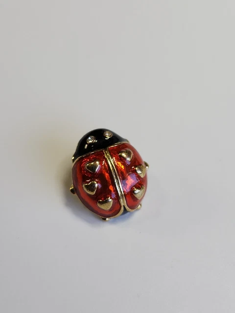 AVON Lady Bug Lapel Pin By Nina Ricci