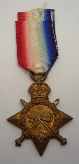 Ww1 1914 - 1915 Star Medal - Royal Navy