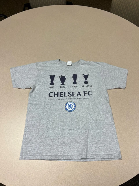 Chelsea F. C. Soccer Club Shirt Men's Size Medium Grey 4U