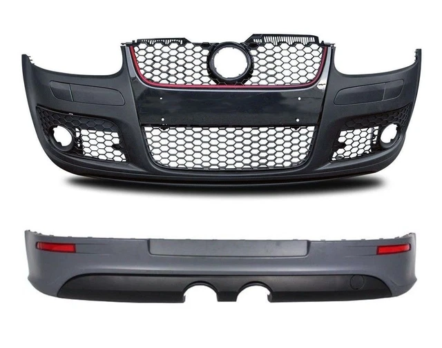 GTI R32 Front and Rear Bumper Kit For VW Golf V MK5 Bodykit Set
