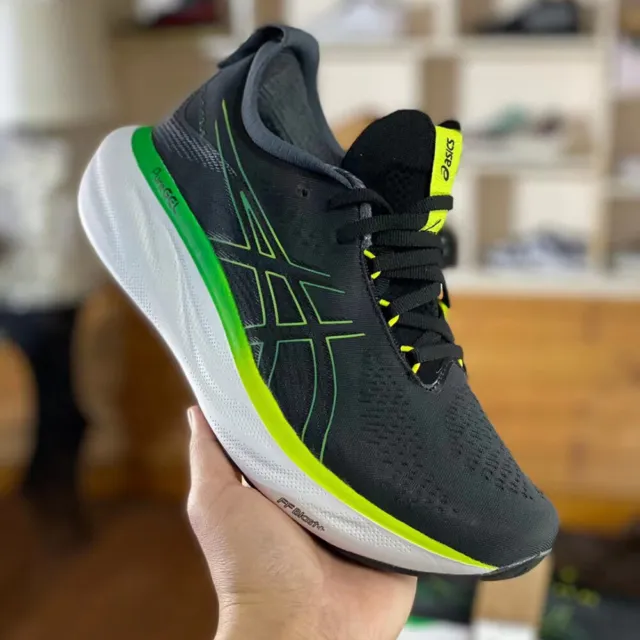 Uomo Asics GEL NIMBUS 25 Sport Mesh Scarpe Da Corsa Professionali Traspiranti IT