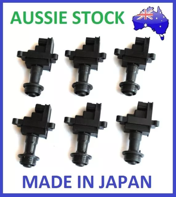 6 OEM ignition Coil Packs for SKYLINE ER34 R34 GT-T STAGEA LAUREL RB20 DET RB25 6 OEM ignition Coil Packs for SKYLINE ER34 R34 GT-T STAGEA LAUREL RB20 DET RB25