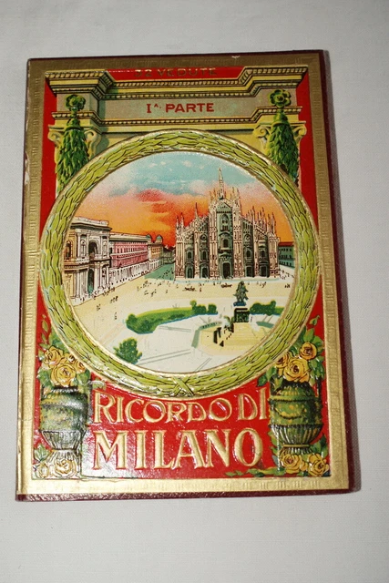 Carnet Photo Souvenir De Milan – Album Vintage – Années 1920-30