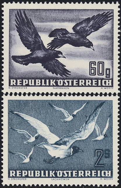 Österreich postfrisch ** mit Nr. 955-956