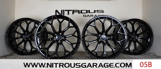 20" Giovanna Monte Carlo Audi A6 A7 Black 5x112 Wheels 05B