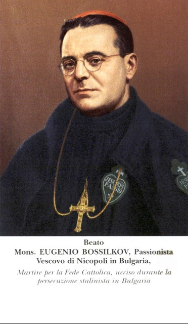 SANTINO HOLY CARD Beato Eugenio Bossilkov EUR 1,62 PicClick FR