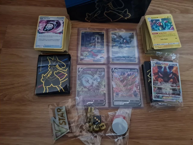 250+ Pokemon TCG Cards - Crown Zenith ETB Ultra Rare Bundle #6 - NM/Fresh