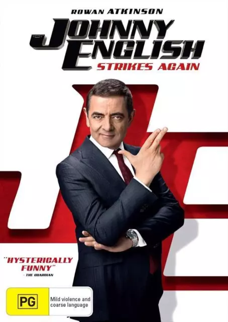 Johnny English Strikes Again (DVD, 2018)