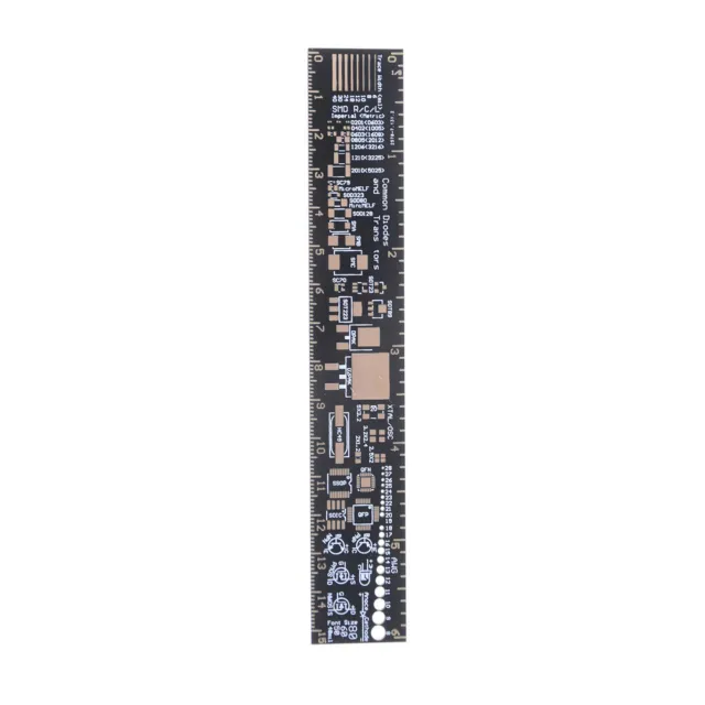 15cm Multifunctional PCB Ruler Measuring Tool Resistor Capacitor Chip IC SMD#km 2