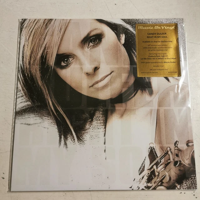 CANDY DULFER Right In My Soul Ltd Numbered Edition 2x White Marbled Vinyl LP EUR 1,00