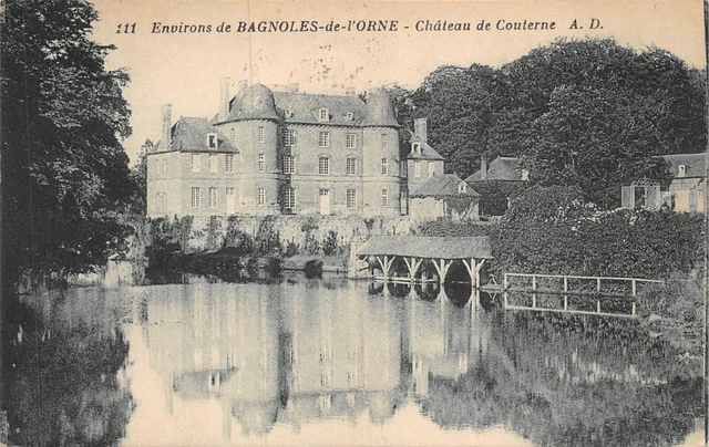 CPA Environs de BAGNOLES-DE-L'ORNE - le château de Couterne