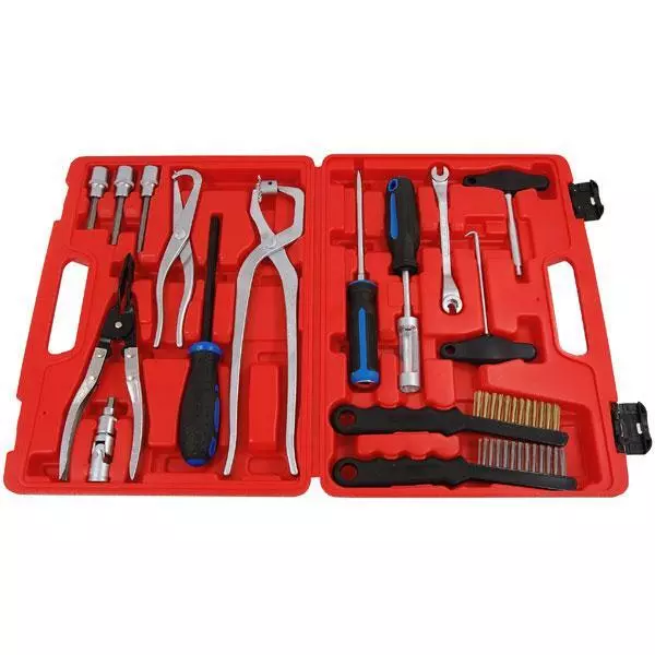 Quality Brake Tool Set Calipers Wrenches Pliers Sockets Files Brushes (CT4532) 2