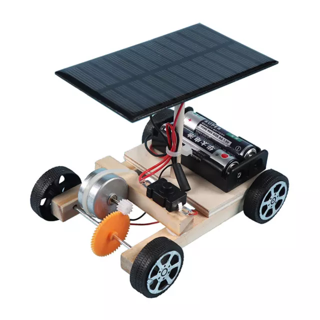 New Motor Educational Electronic Kit Car Model Science Experiment for Kid