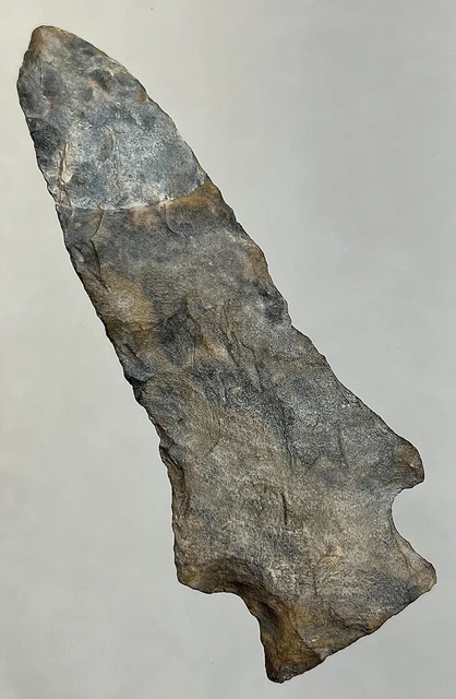 Excellent 4 1/4” Etley, found in Illinois, Native American Arrowhead Artifact B9