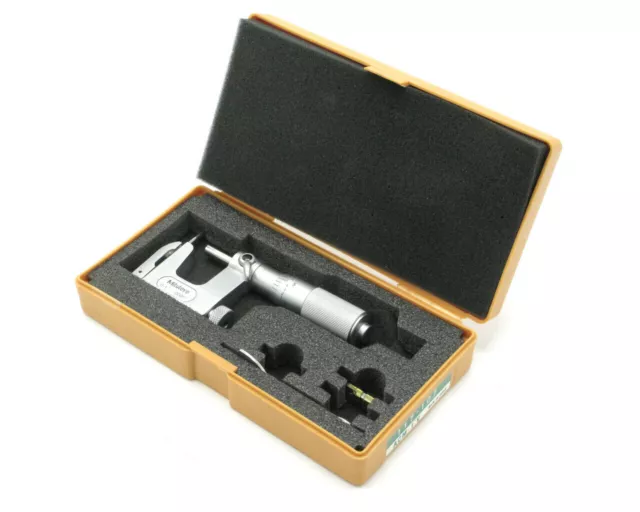 Mitutoyo 117-107 Uni-Mike Interchangeable Anvil Micrometer, 0-1"